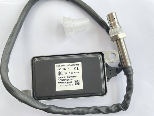 OE A0091533628 เซ็นเซอร์ออกซิเจนไนโตรเจนสีดำ Benz Nox Sensor 590MM 5WK96616F